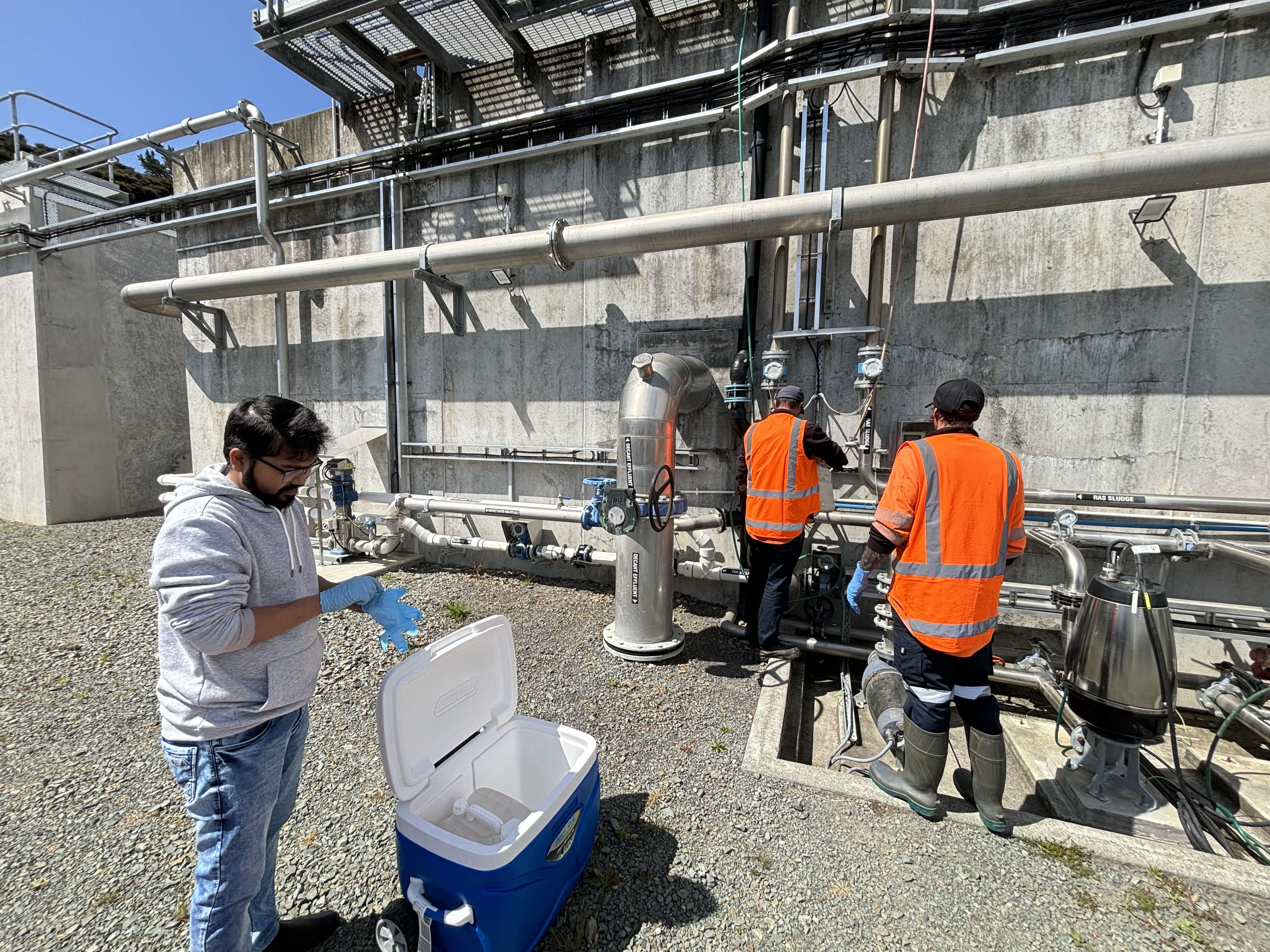 Wastewater Treatment Plant visit, 2023