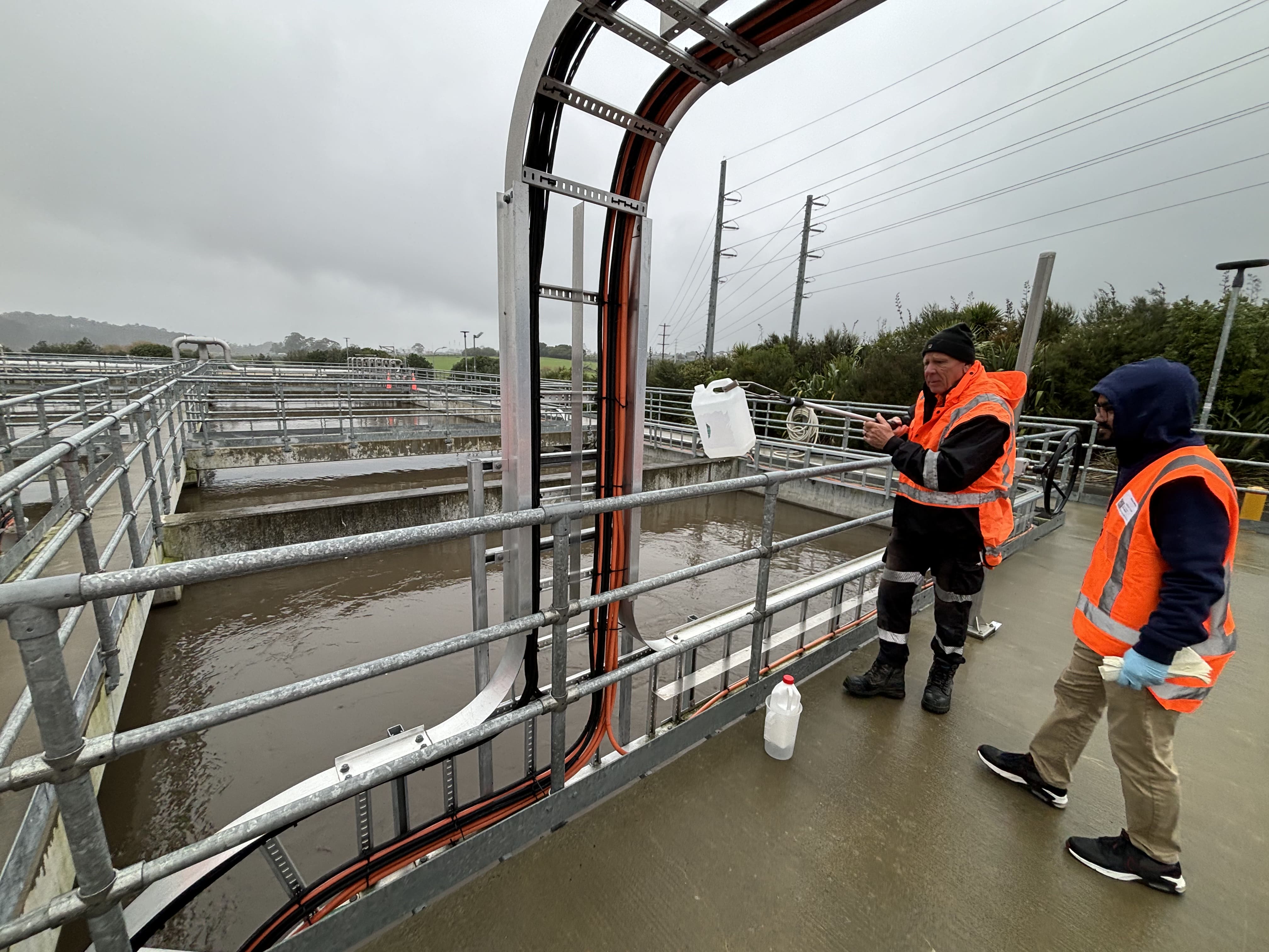 Wastewater Treatment Plant visit, 2024